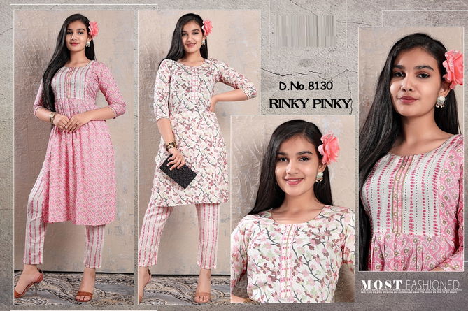 Rinky Pinky 8130 Kurti With Bottom Catalog
